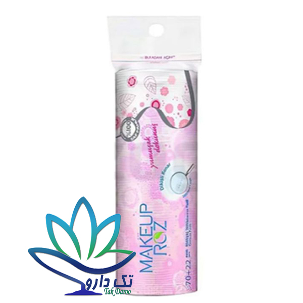 پد پاک کننده آرایش صورت میکاپ رز بسته 92 عددی